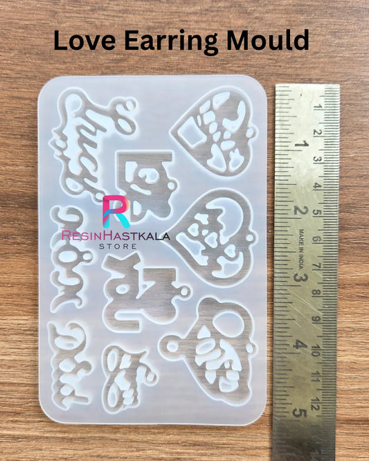 Love Earring Mould