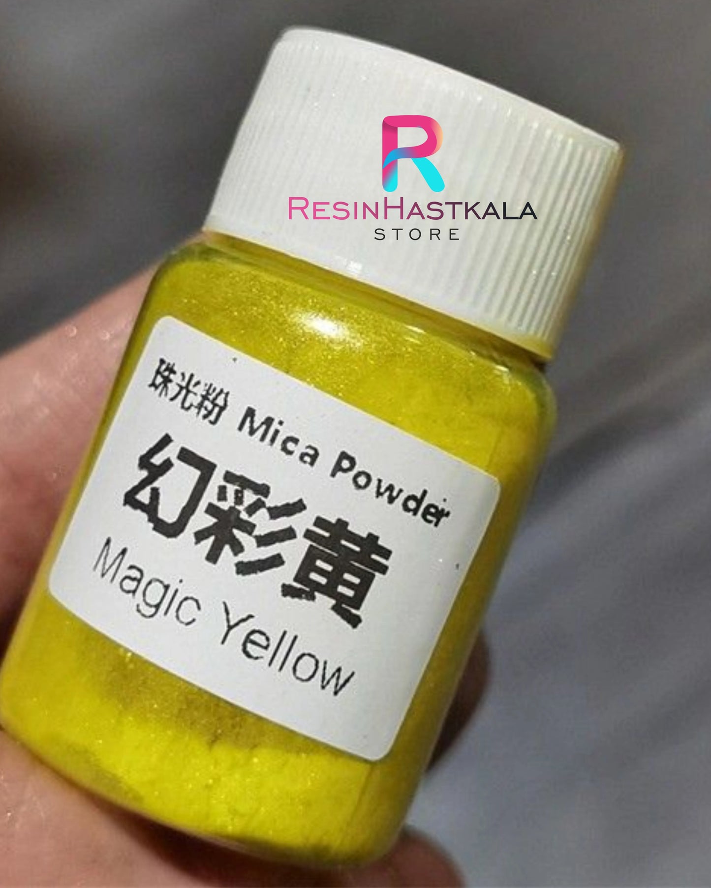 Magic Yellow Mica Powder (10 Gram)
