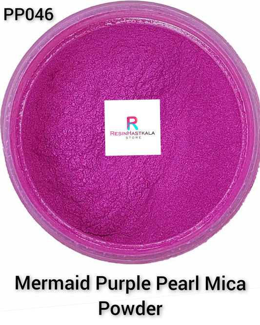 Mermaid Purple Mica Pearl Powder 20 Gram