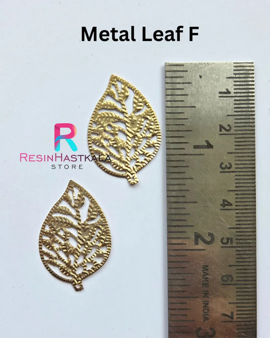 Metal Leaf F (10 Piece)