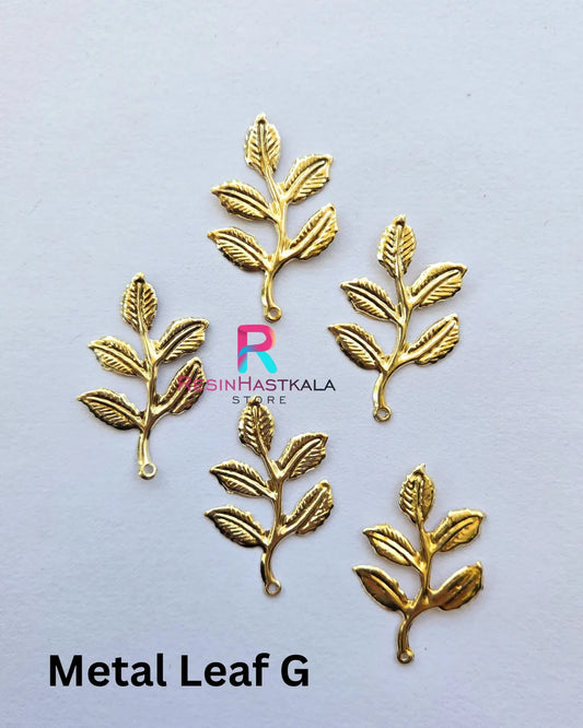 Small Metal Leaf G