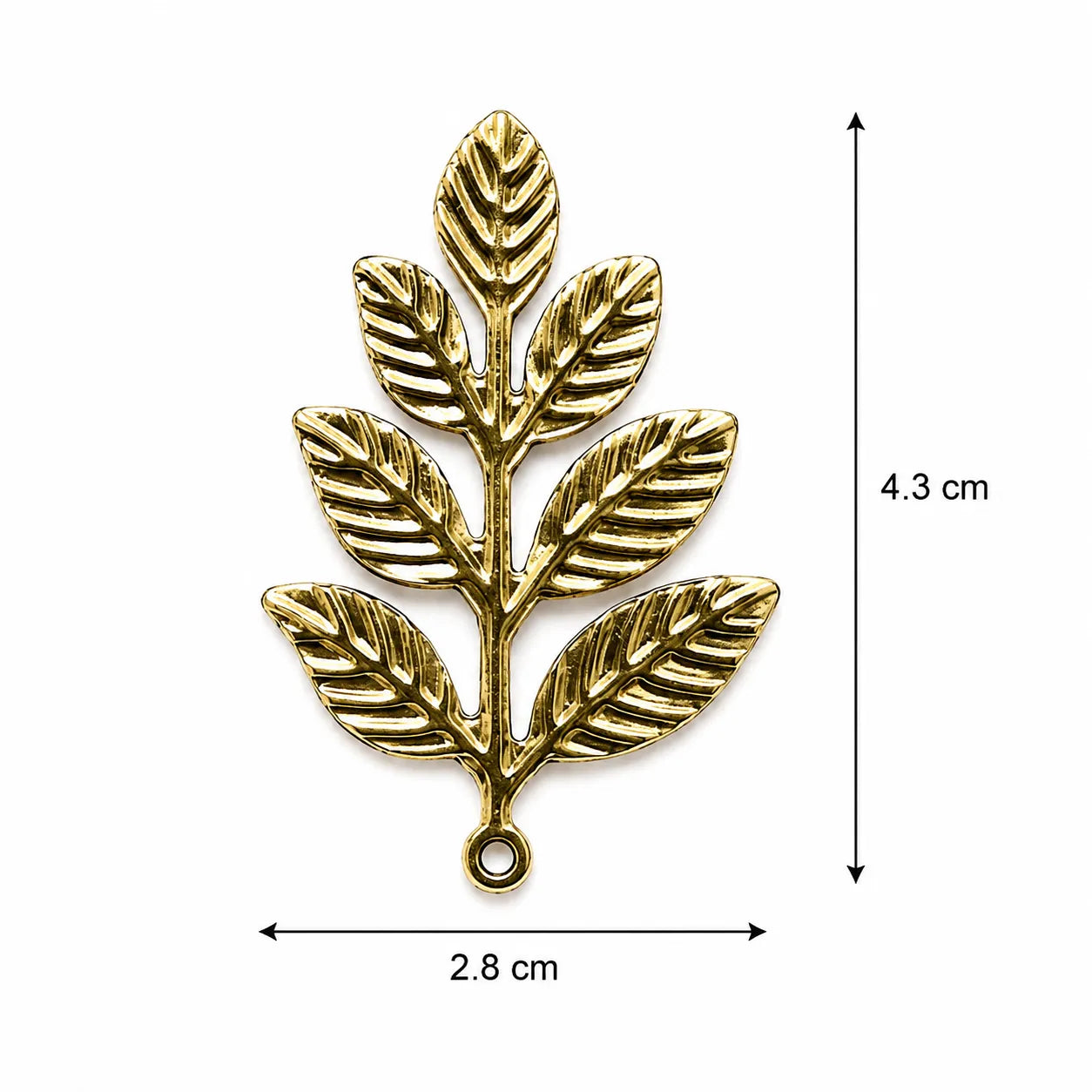 Metal Leaf B For Pooja Thali, Diwali Decoration