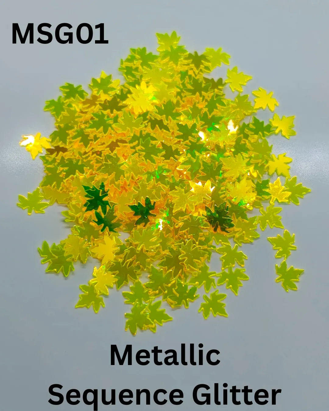 Metallic Sequence Glitter (10 Gram) (MSG01)