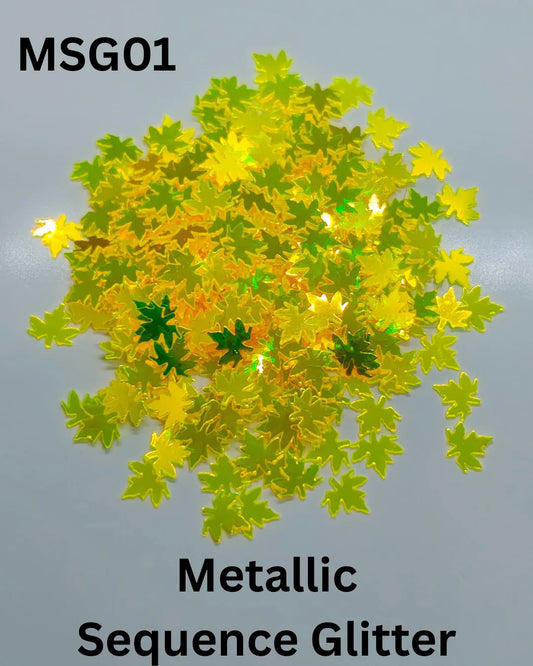Metallic Sequence Glitter (10 Gram) (MSG01)