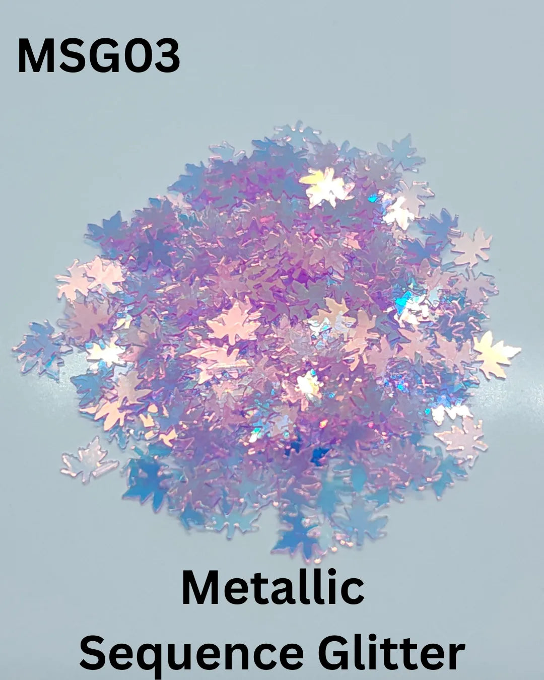 Metallic Sequence Glitter (10 Gram) (MSG03)