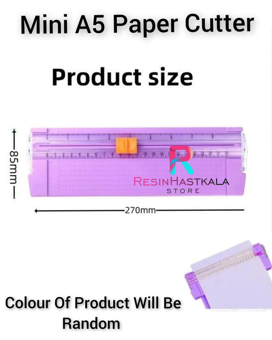 Mini A5 Paper Cutter / Trimmer – Random Color