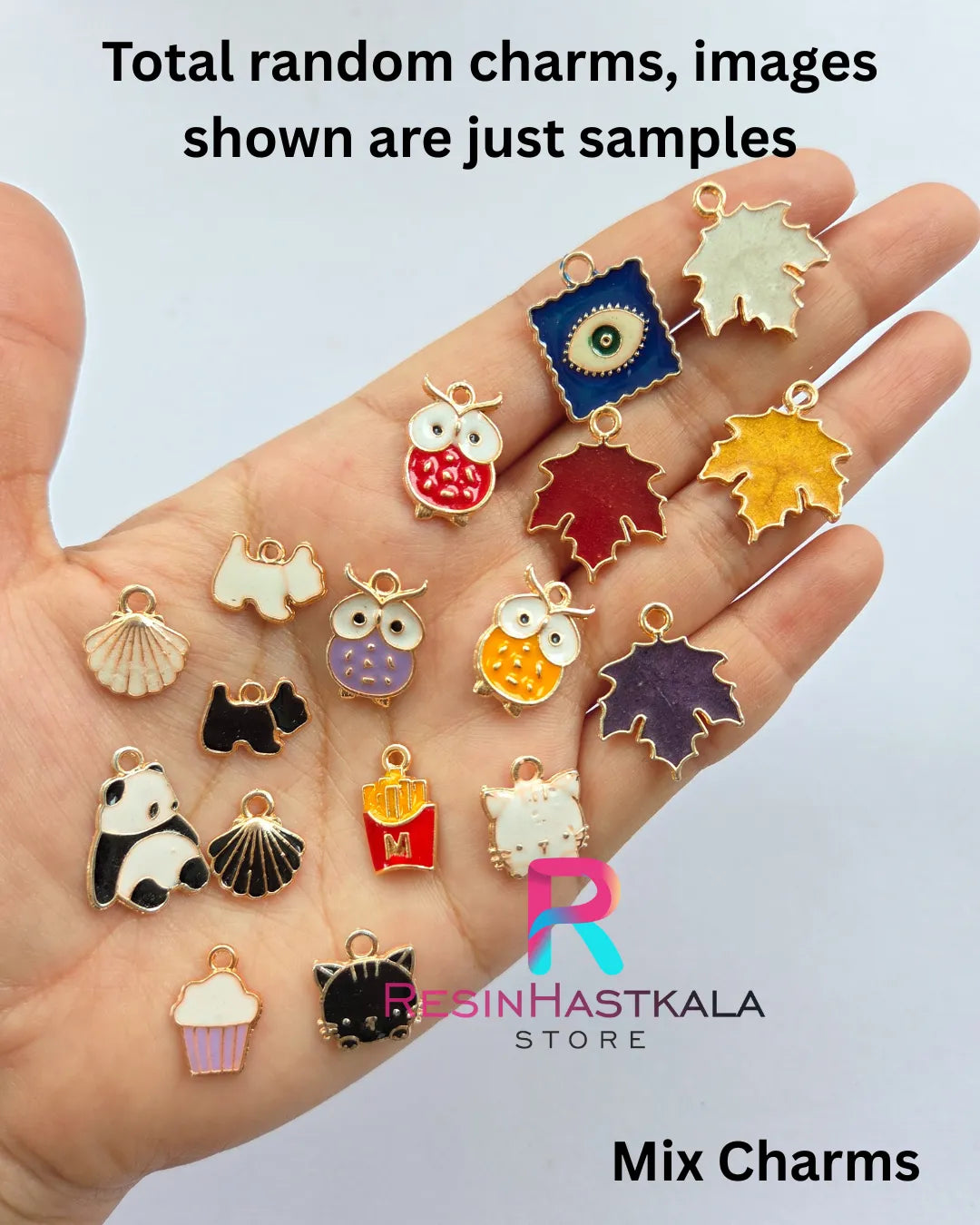 Mix Charms – Pack of 50 Pieces (Random Designs) (3 Rs Per Piece ...