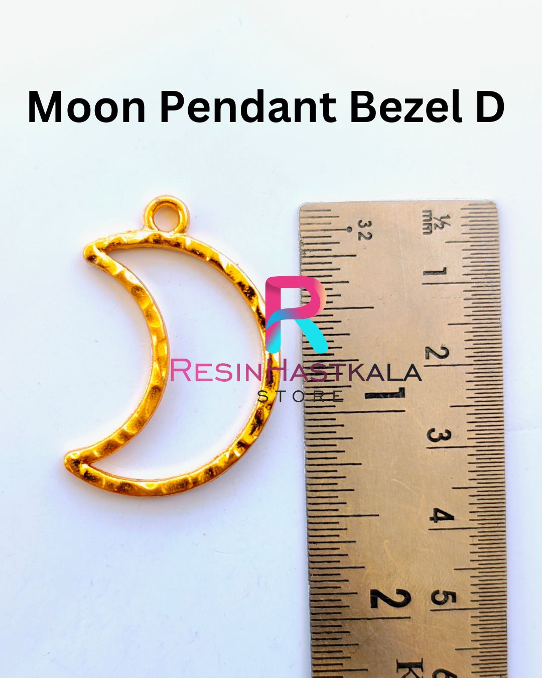 Moon Pendant Bezel D (5 Piece)