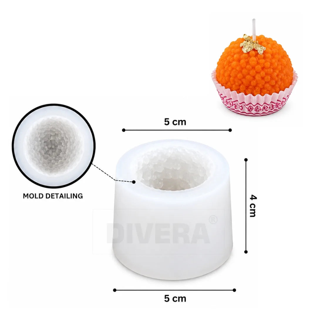Motichoor Ladoo Candle Mould – Premium Quality for Candle Making