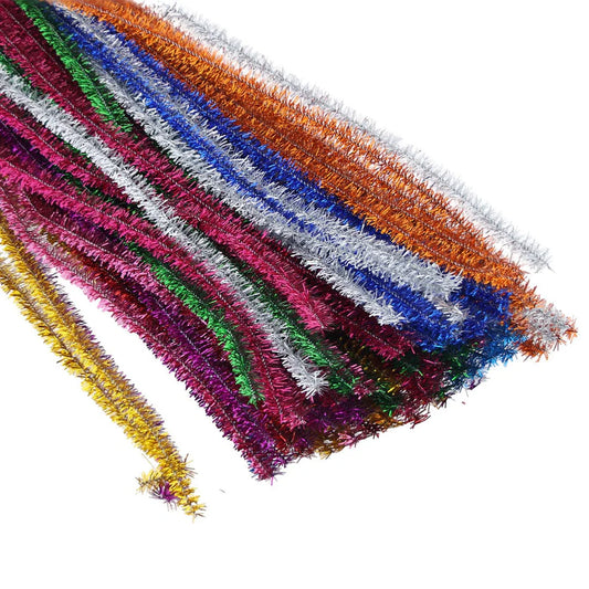 Zari  Pipe Cleaner (100 Pcs Approx) | Craft & DIY Decoration