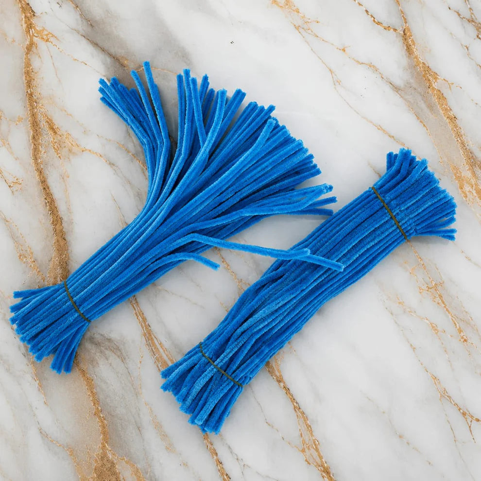 8 mm Premium Pipe Cleaners for Flower Making &  Diy Crafts Projects  – 100 Pcs (Approx.)