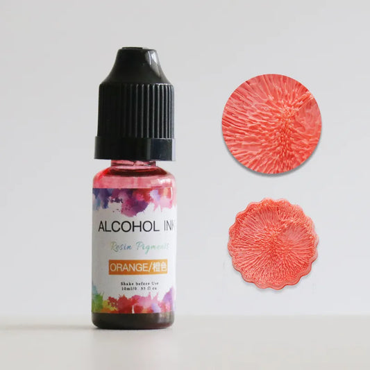 Orange 3D Alcohol Ink Single Colours (10 Ml)