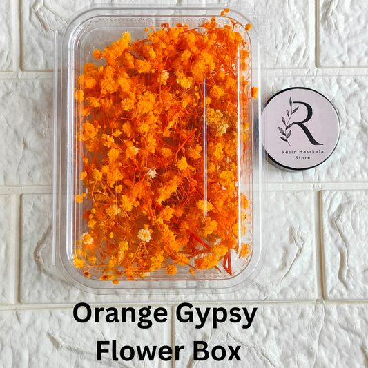 Orange Gypsy Flower Box