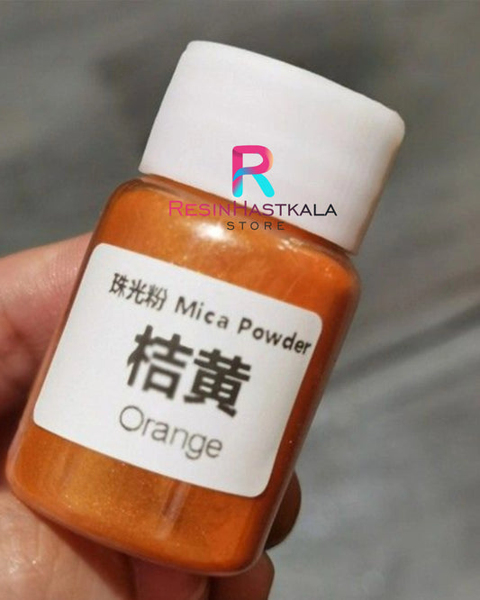 Orange Mica Powder (10 Gram)
