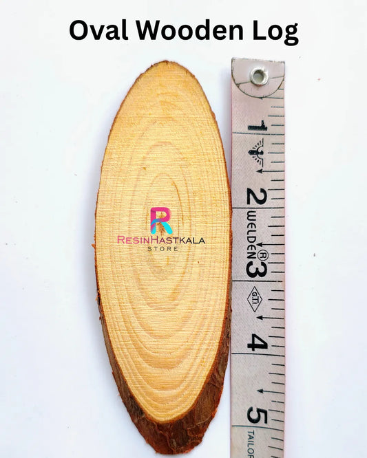 Oval Wooden Log