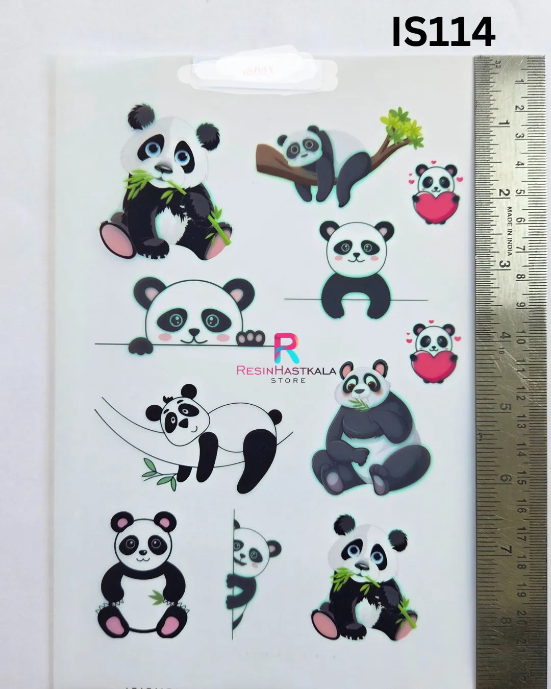 Panda Insert Sheet – A5 Size (IS114)