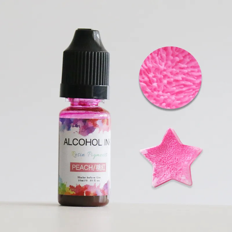 Peach 3D Alcohol Ink Single Colours (10 Ml)