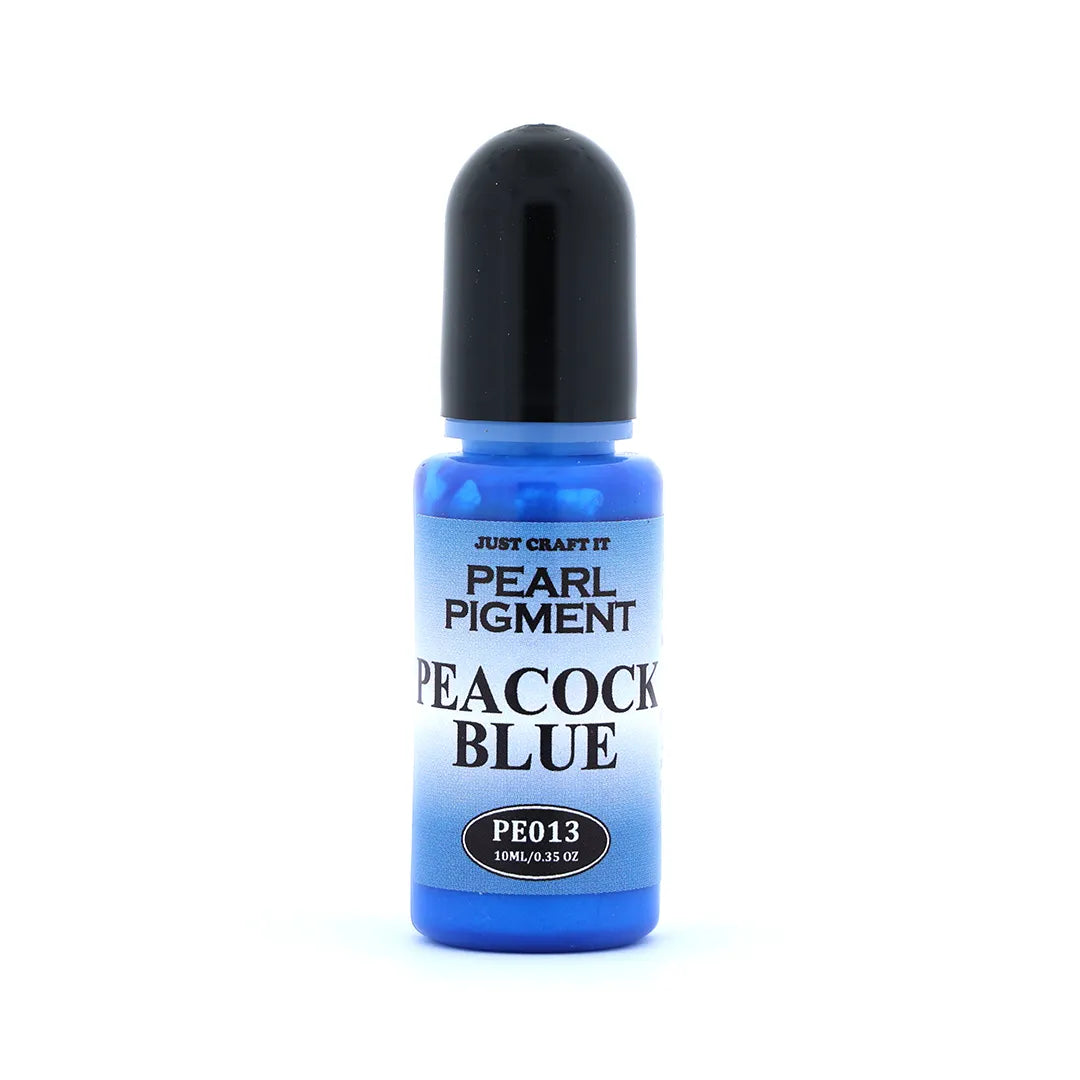 Peacock Blue Pearl Pigment Single Colour (10 Ml)