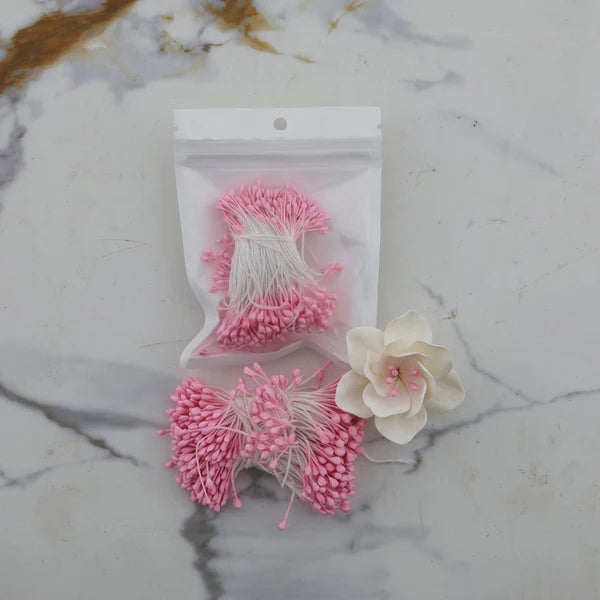 Pearl Pink IMP Pollen for Artificial Flowers & Pipe Cleaner Flowers