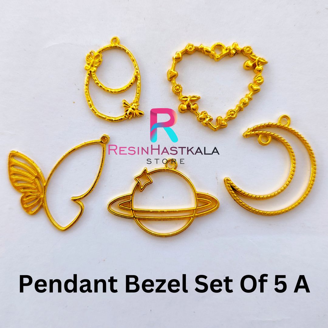 Pendant Bezel Set Of 5 A