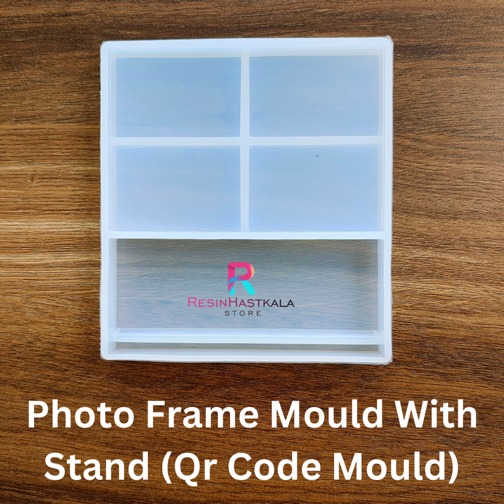 Photo Frame Mould With Stand (Qr Code Mould) – Resinhastkala Store