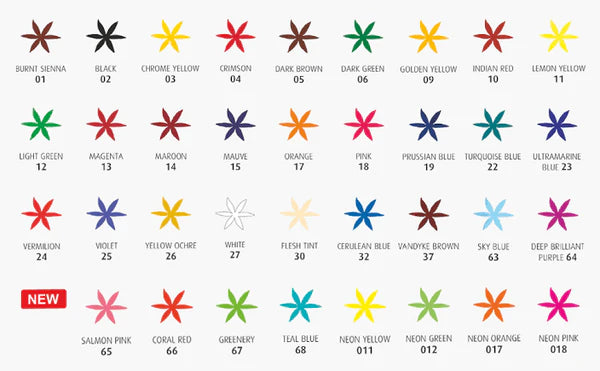 Pidilite Fevicryl Single Acrylic Colours 15 Ml