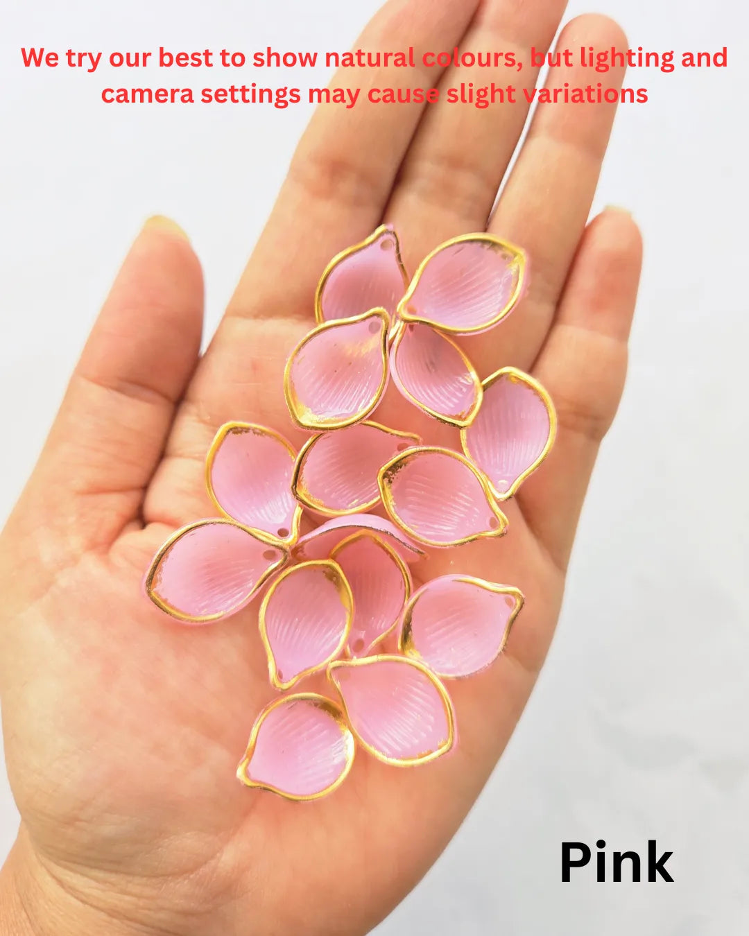 Pink Artificial Flower Petals (20 Piece)