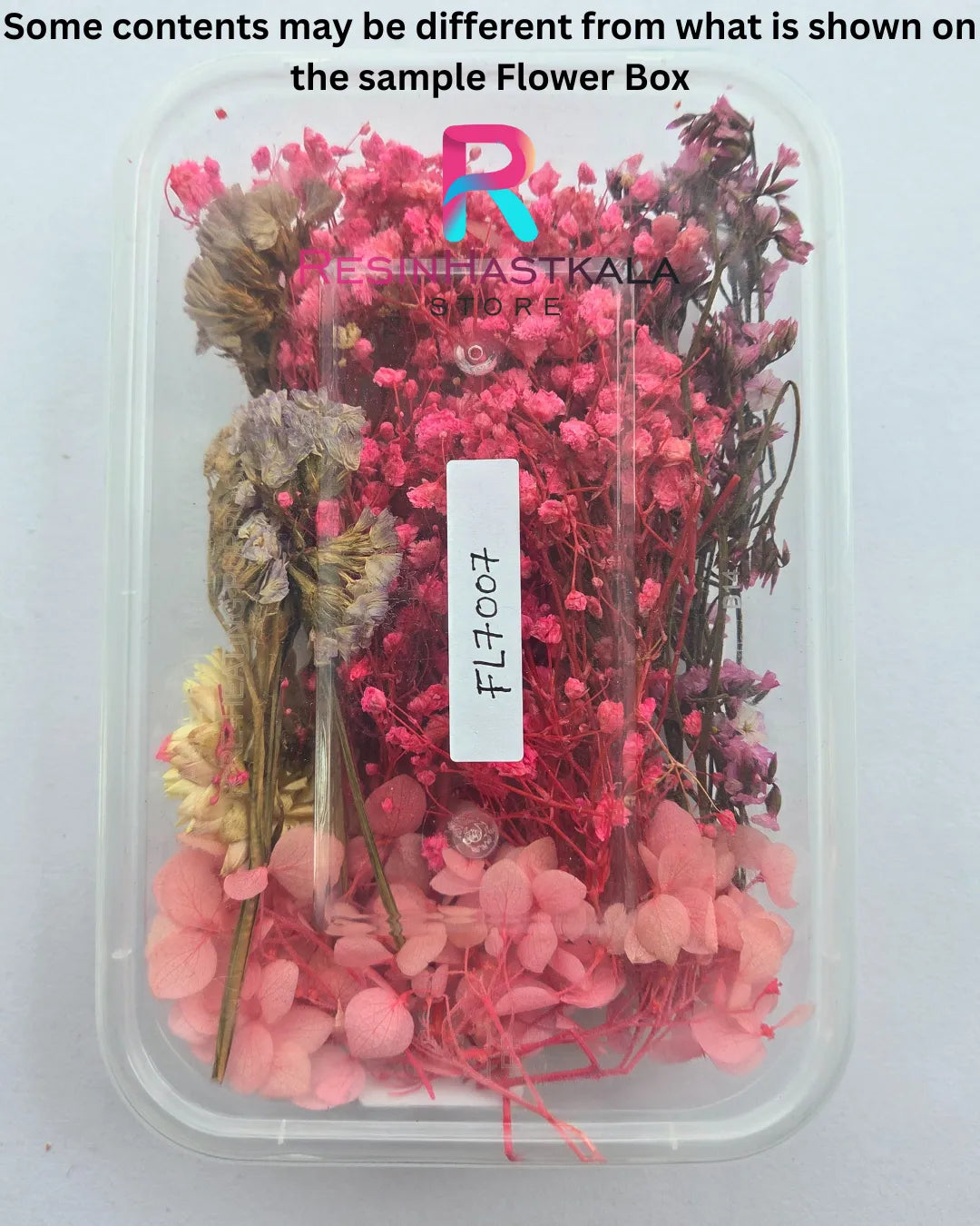 Pink Theme 3D Dry Flower Box – FL7007