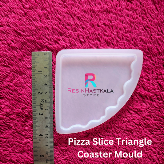Pizza Slice Triangle Coaster Mould