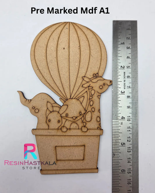 Balloon Pre Marked Mdf A1