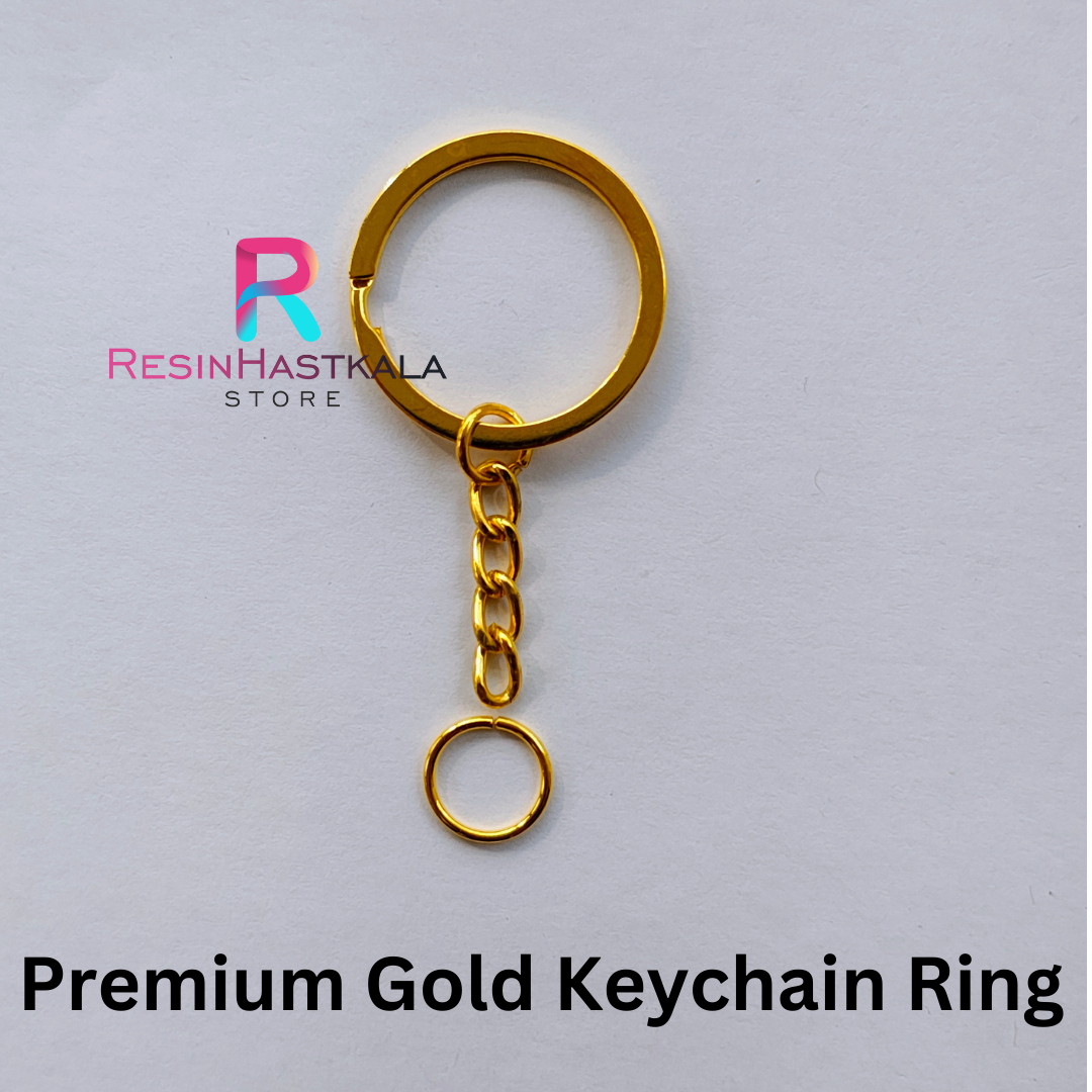 Premium Gold Keychain Ring