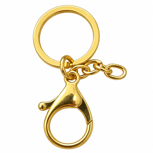 Premium Gold Lobster Keychain