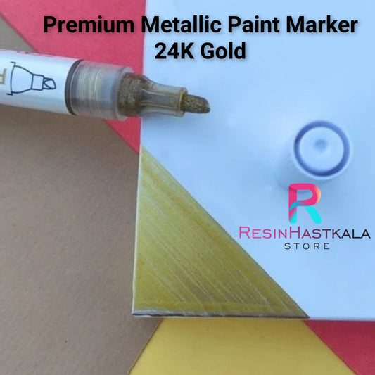 Premium Mettalic Paint Marker - 24K Gold