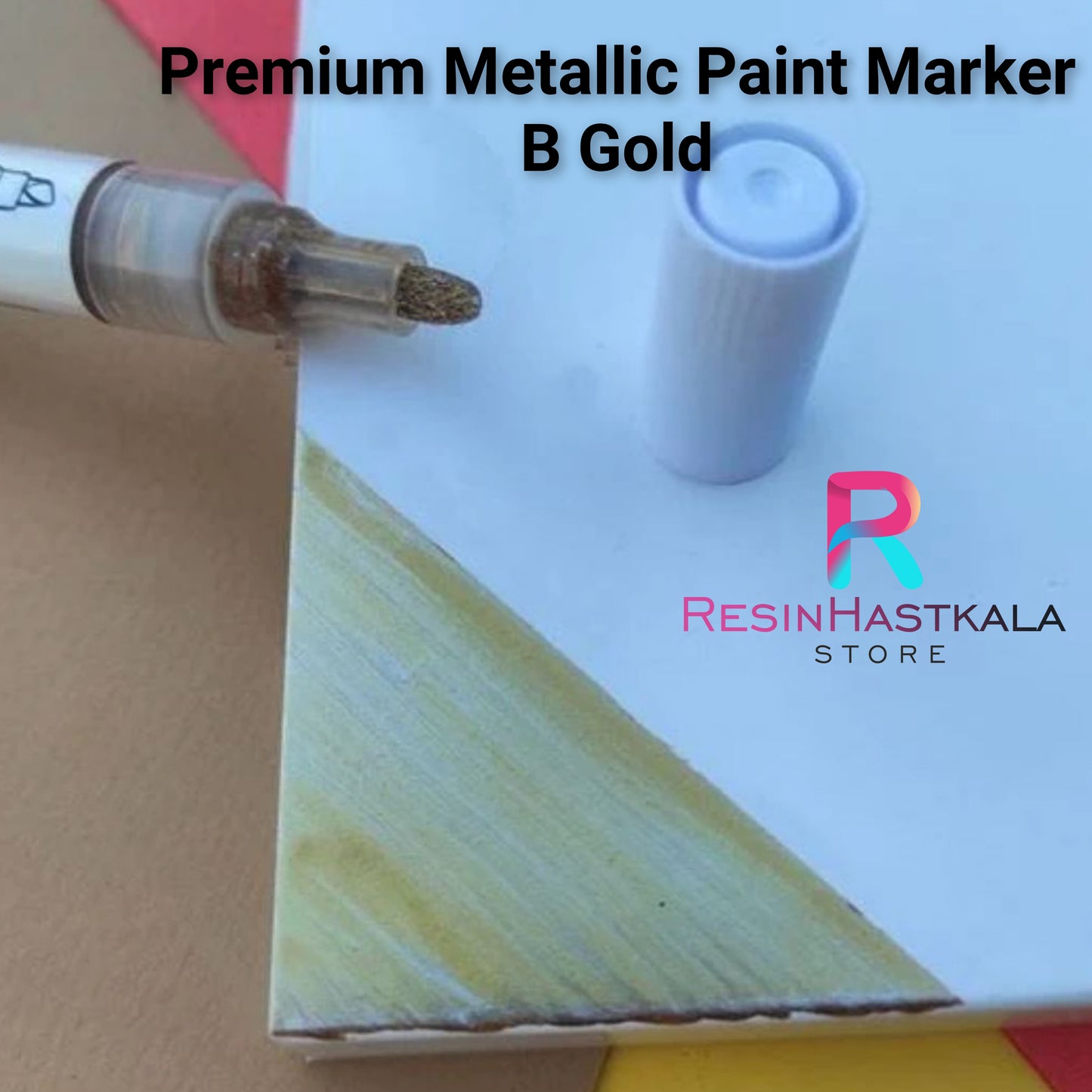 Premium Mettalic Paint Marker - B Gold