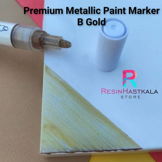 Premium Mettalic Paint Marker - B Gold