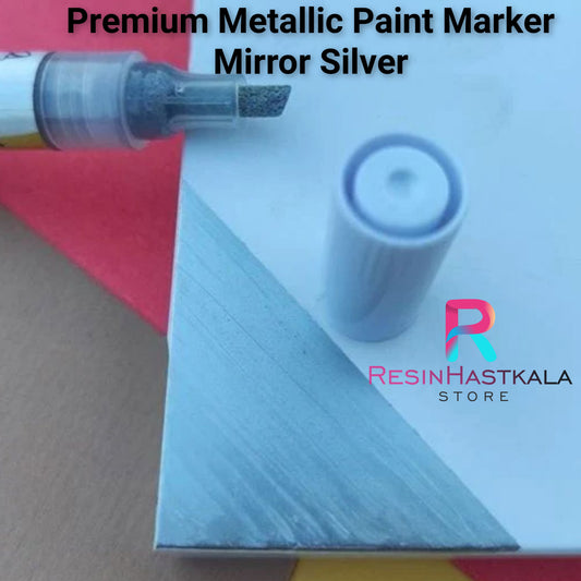 Premium Mettalic Paint Marker - Mirror Silver