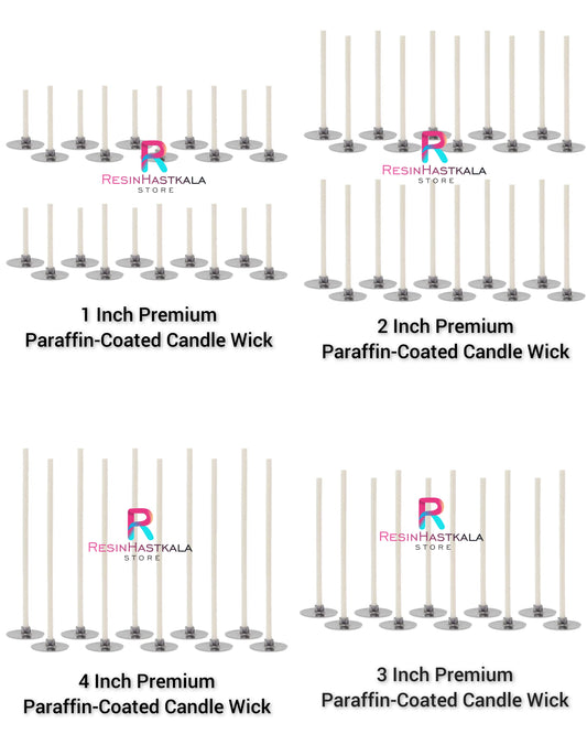 Premium Paraffin-Coated Candle Wick (100 Piece)