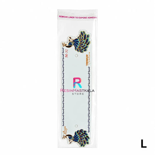 Premium Rakhi Packing Cards with Plastic Bag (L)