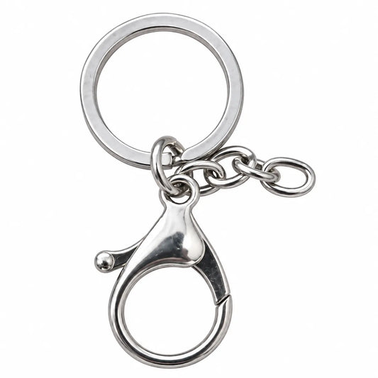 Premium Silver Lobster Keychain