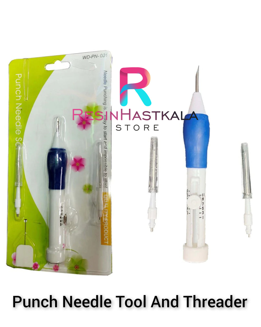 File Puncher Thread Punch Needle Tool And Threader – Resinhastkala Store