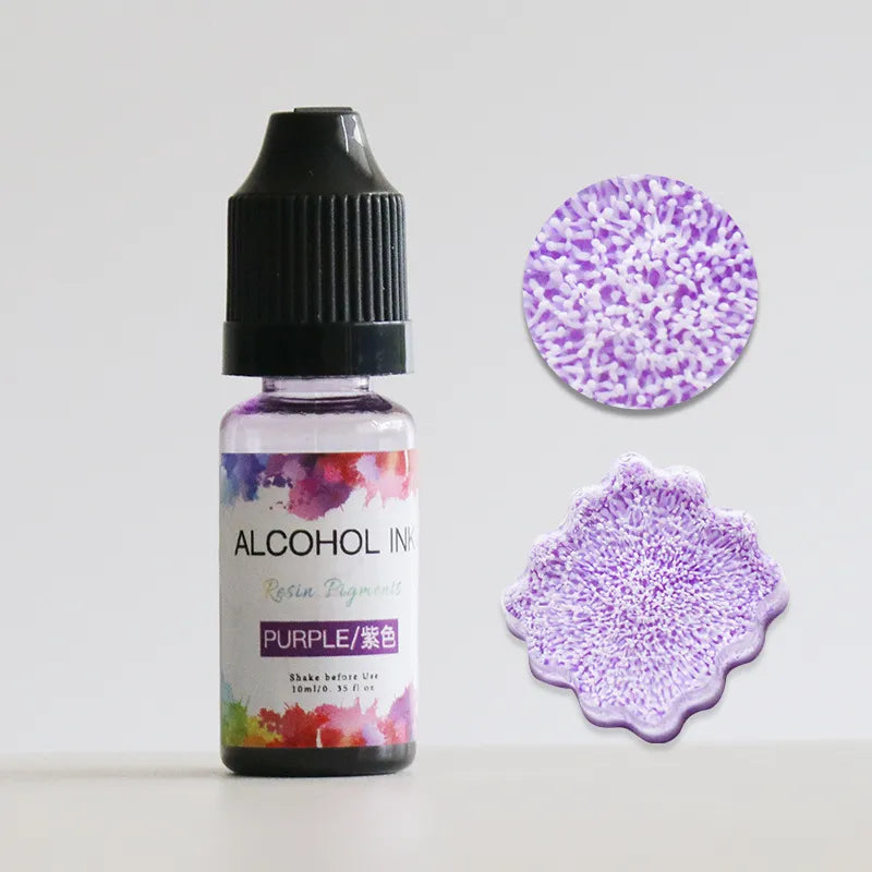 Purple 3D Alcohol Ink Single Colours (10 Ml)