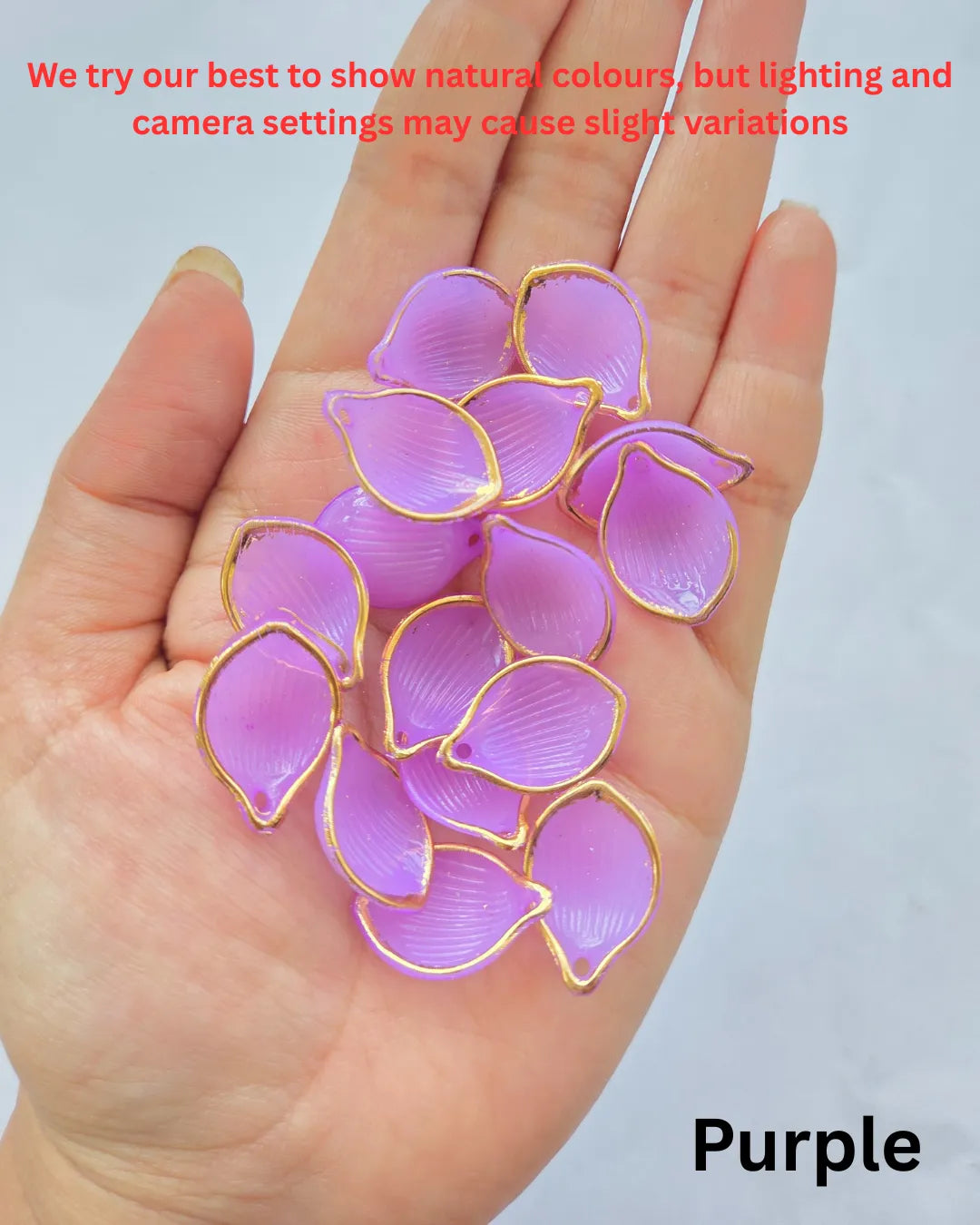 Purple Artificial Flower Petals (20 Piece)