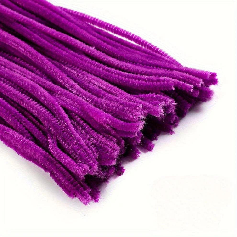 Pipe Cleaners Single Regular Colour – 100 Pcs (Approx.)