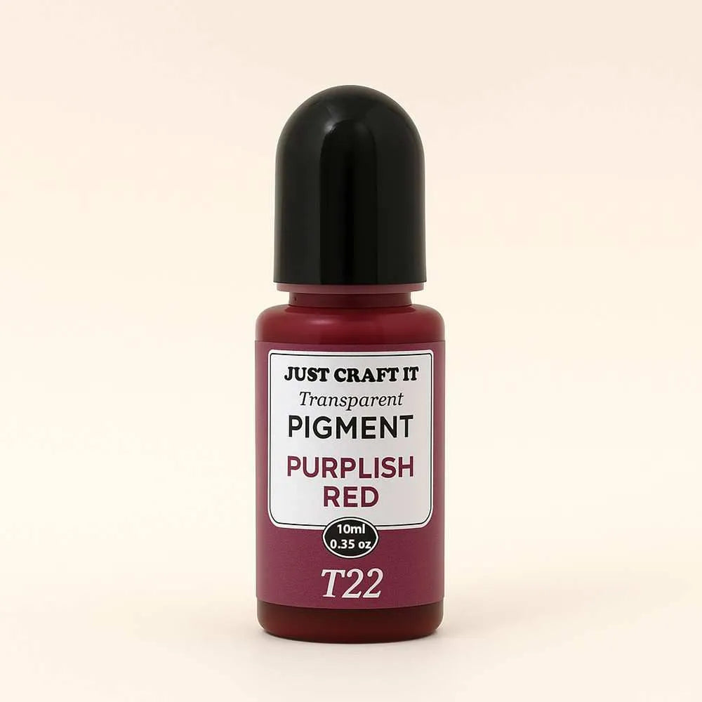Purplish Red Transparent Pigment Single Colour (10 Ml)