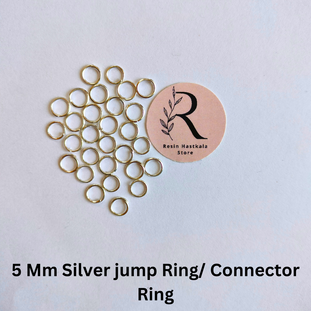 5 Mm Jump Ring / Connectors (100 Piece Approx)