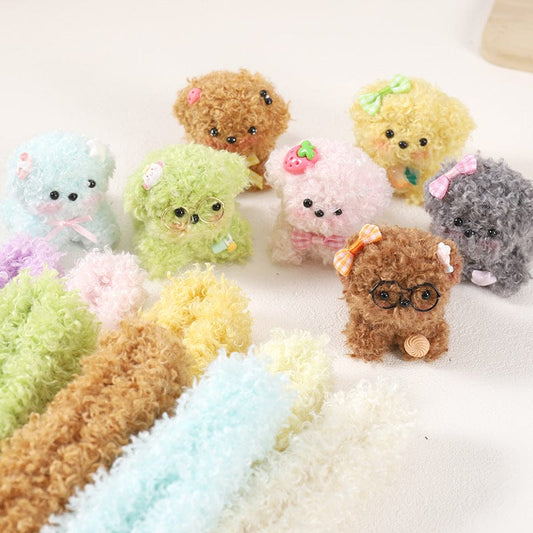 Rabbit Fur Pipe Cleaner 1 Meter Approx – For Soft Toy & Craft Making