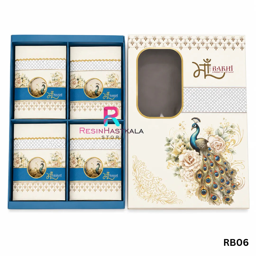 Rakhi Card Packing (RB05) – 12 Card Set for Rakhi Packaging