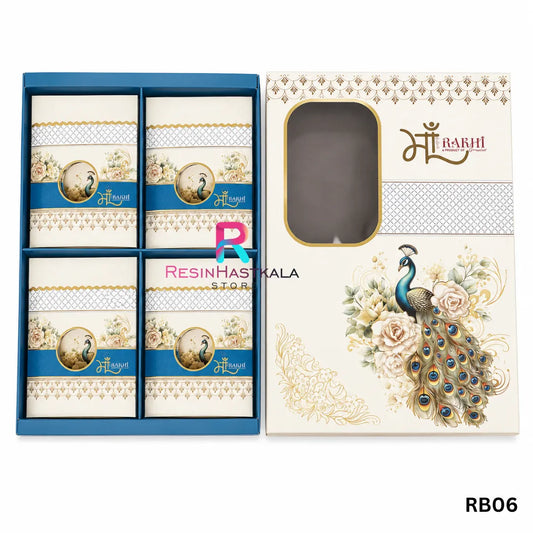 Rakhi Card Packing (RB05) – 12 Card Set for Rakhi Packaging