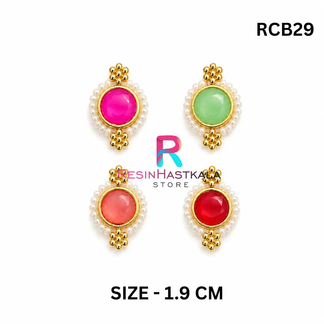 Rakhi Charm With Jacomoti Set Of 4 (RCB29)