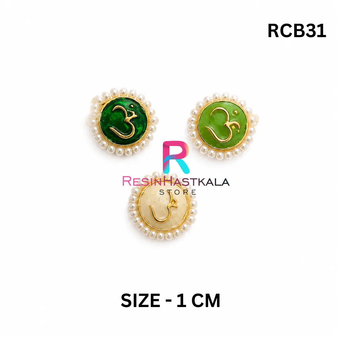 Rakhi Charm With Jacomoti Set Of 4 (RCB31)